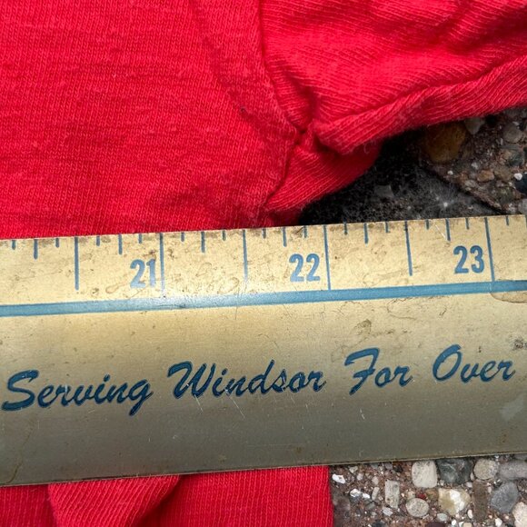 Vintage Single Stitch Calgary Flames NHL Hockey T Shirt 80s 90s - Picture 6 of 8